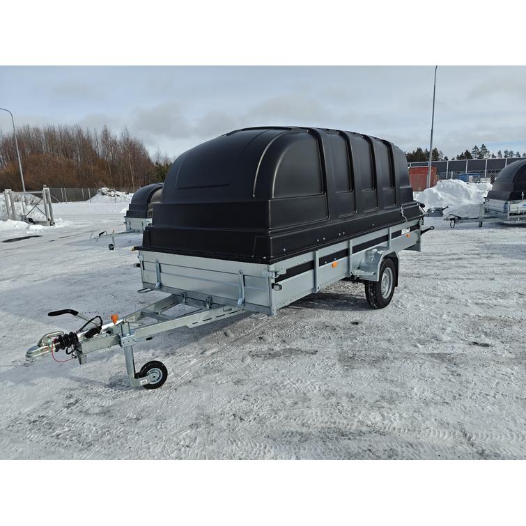 Trailermate 1-aks. 1600kg (400 x 183cm) -kuomuk&auml;rry