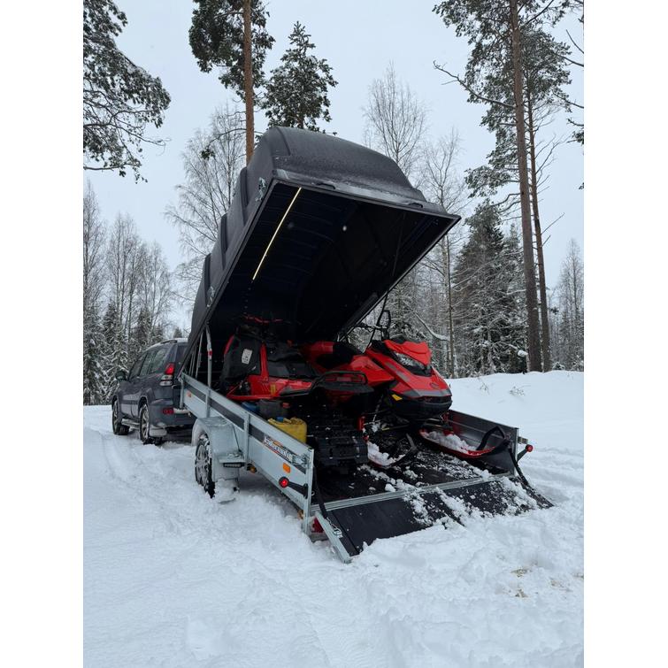 TrailerMate 1.aks 1600kg (350x185) Kuomukärry