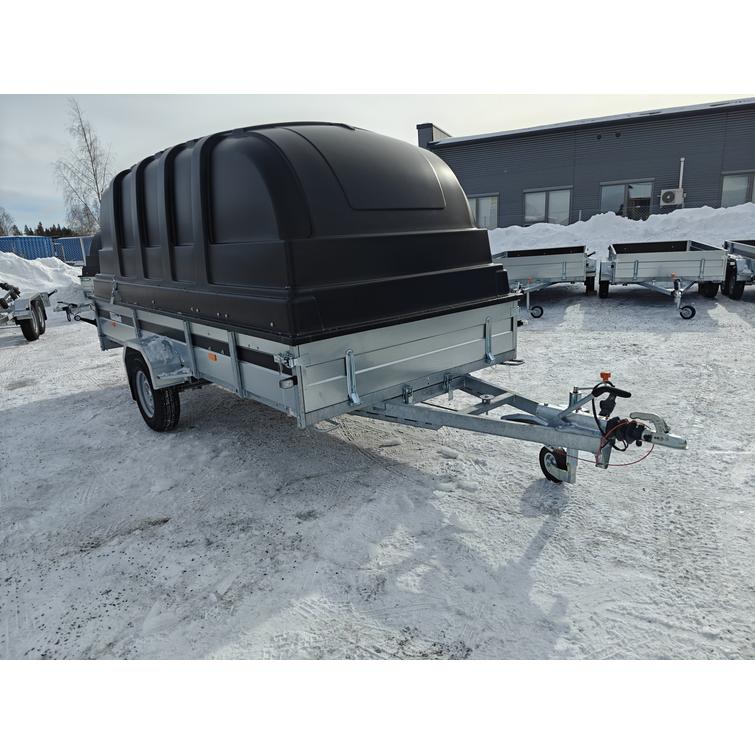 Trailermate 1-aks. 1600kg (400 x 183cm) -kuomuk&auml;rry