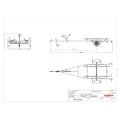 TRAILERMATE 750 kg (530 x 200 cm) vesijettitraileri (tuplatuet)